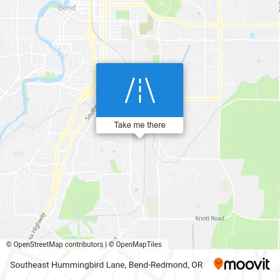 Southeast Hummingbird Lane map