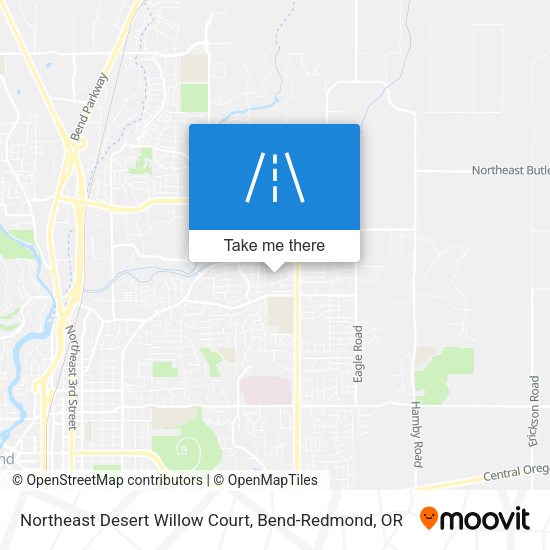 Northeast Desert Willow Court map