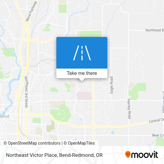 Mapa de Northeast Victor Place
