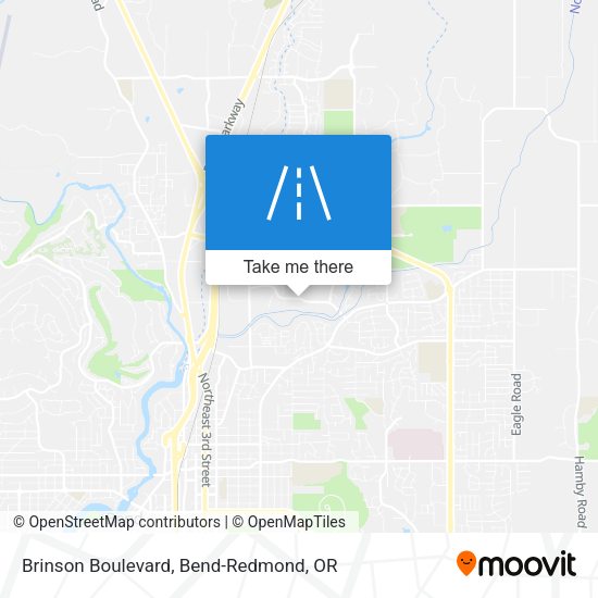 Mapa de Brinson Boulevard
