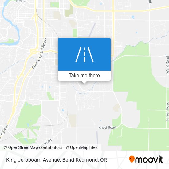 Mapa de King Jeroboam Avenue