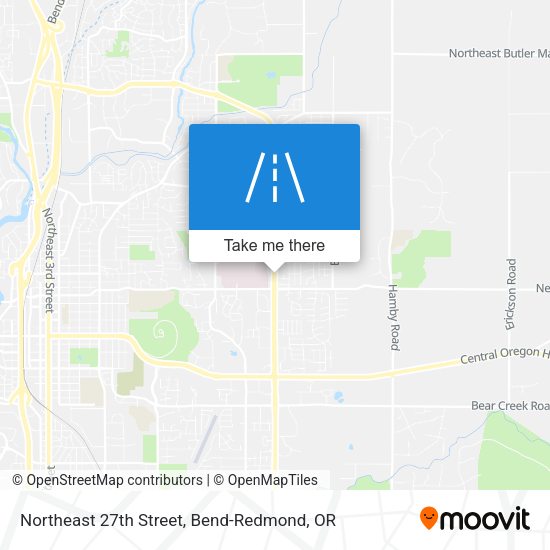 Mapa de Northeast 27th Street