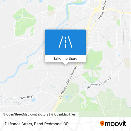 Defiance Street map