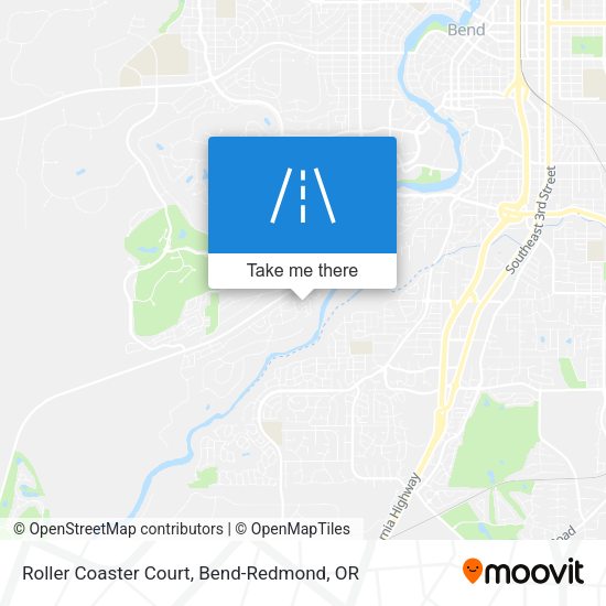 Roller Coaster Court map