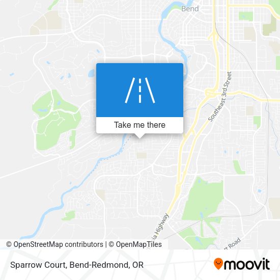 Mapa de Sparrow Court