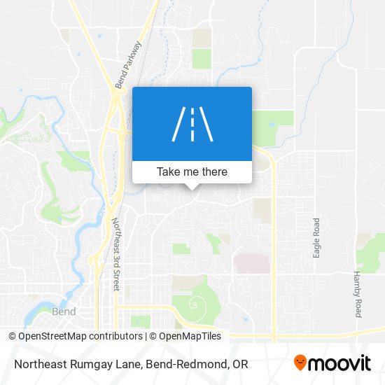 Northeast Rumgay Lane map