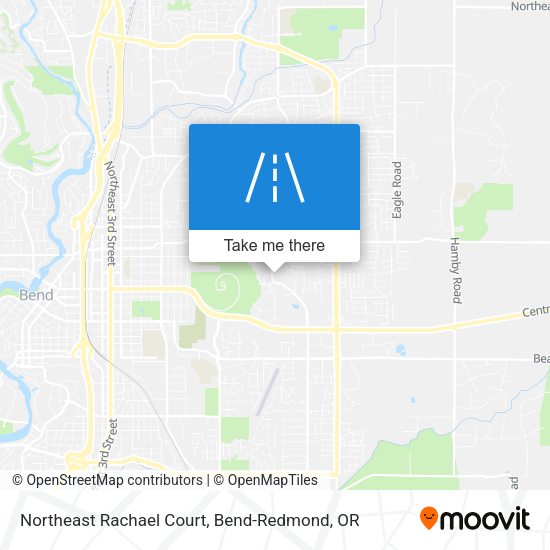 Northeast Rachael Court map