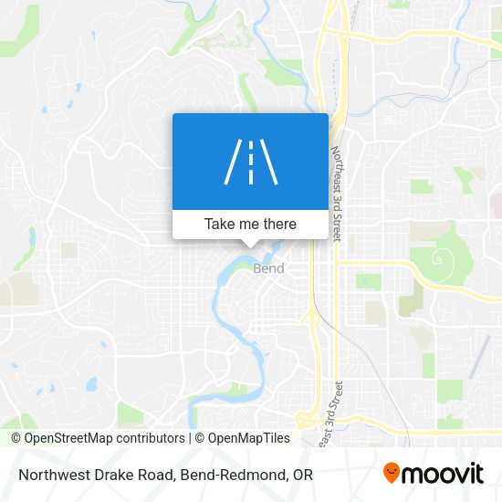 Mapa de Northwest Drake Road