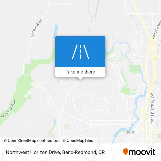 Northwest Horizon Drive map
