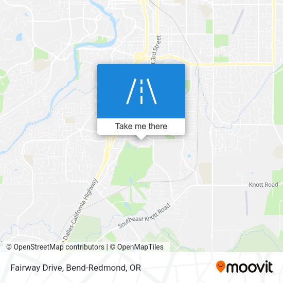 Fairway Drive map