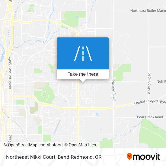Mapa de Northeast Nikki Court