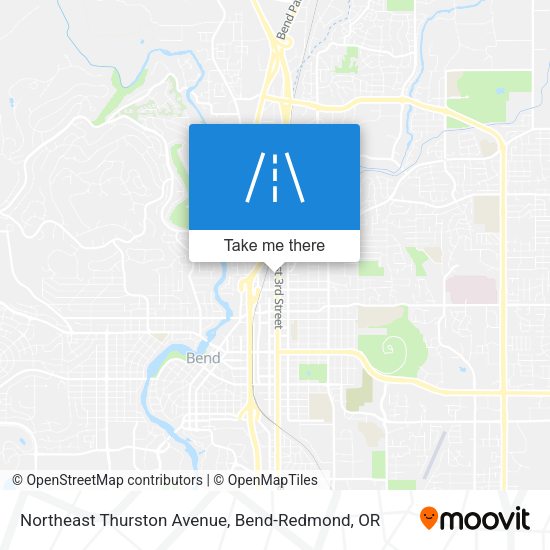 Mapa de Northeast Thurston Avenue