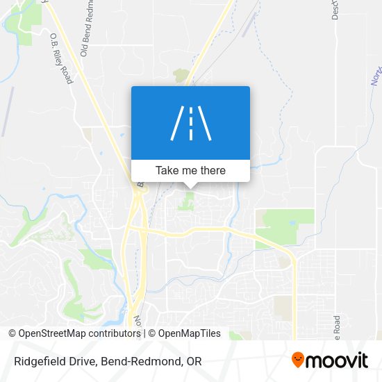 Mapa de Ridgefield Drive