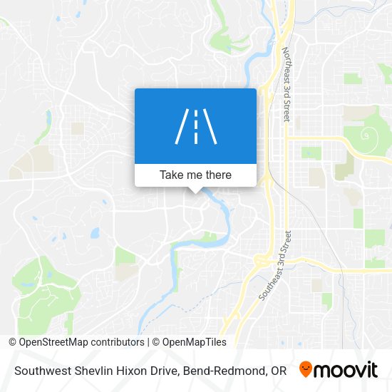 Mapa de Southwest Shevlin Hixon Drive