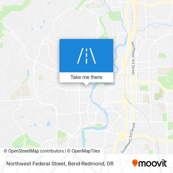 Northwest Federal Street map