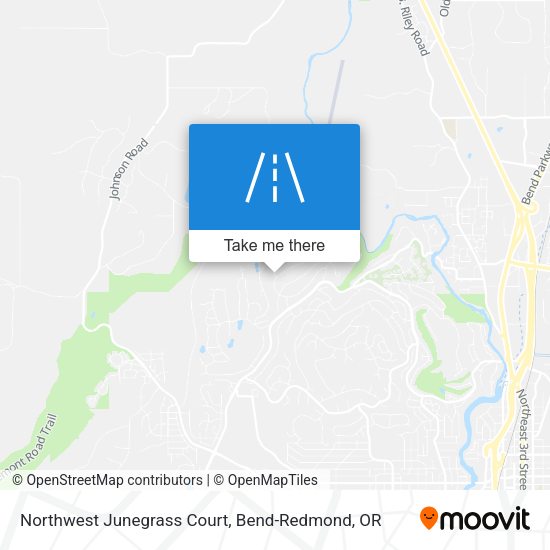Mapa de Northwest Junegrass Court