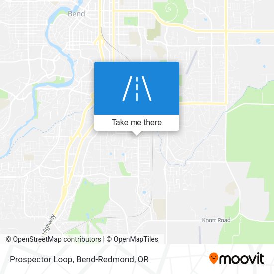 Prospector Loop map