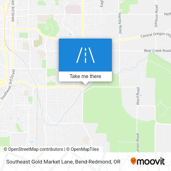 Southeast Gold Market Lane map
