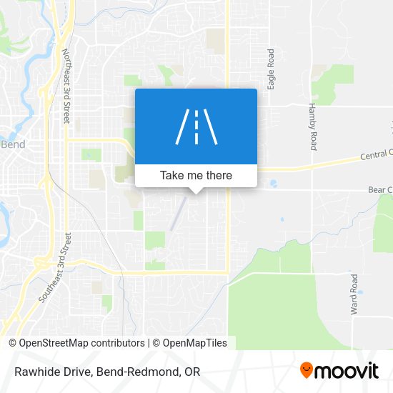 Rawhide Drive map