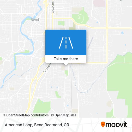 American Loop map