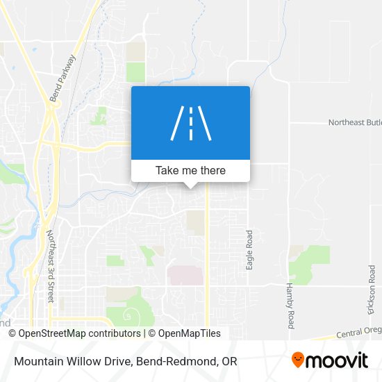 Mapa de Mountain Willow Drive