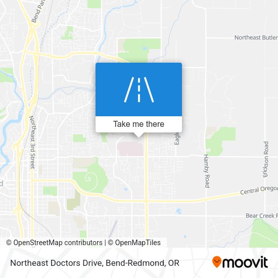 Northeast Doctors Drive map