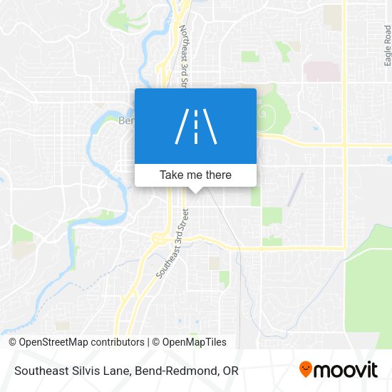 Southeast Silvis Lane map