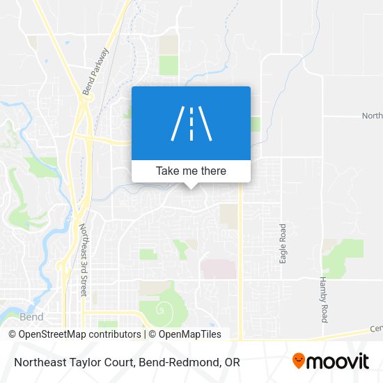 Mapa de Northeast Taylor Court