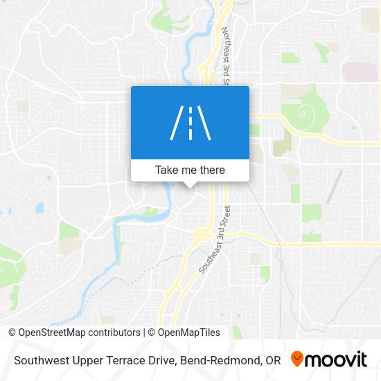 Mapa de Southwest Upper Terrace Drive