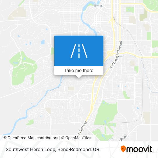 Mapa de Southwest Heron Loop