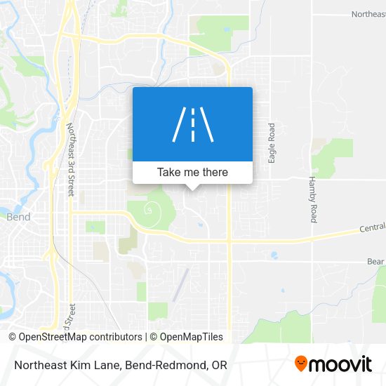 Northeast Kim Lane map