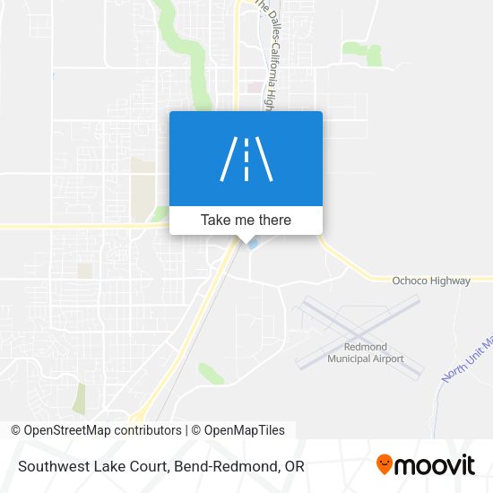 Mapa de Southwest Lake Court