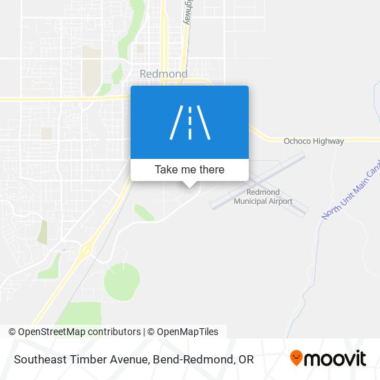 Mapa de Southeast Timber Avenue