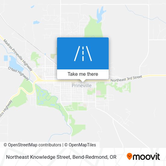 Northeast Knowledge Street map