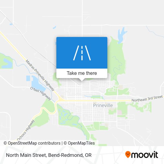 Mapa de North Main Street