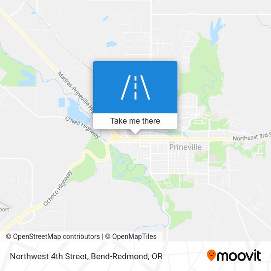 Mapa de Northwest 4th Street