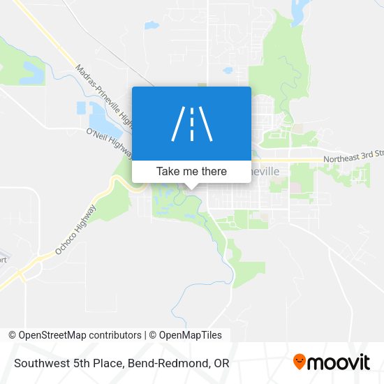 Mapa de Southwest 5th Place