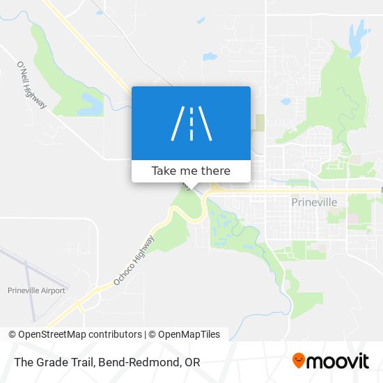 The Grade Trail map