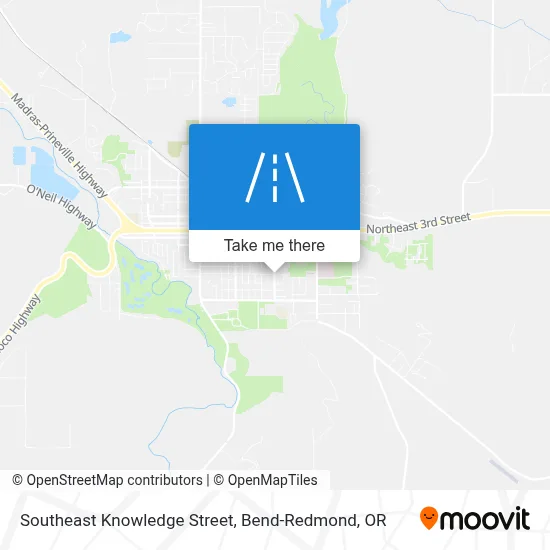 Southeast Knowledge Street map
