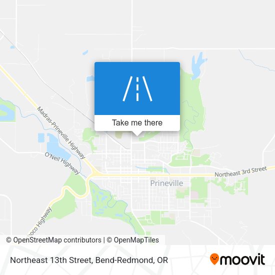 Mapa de Northeast 13th Street