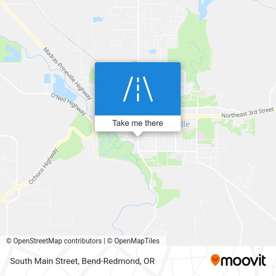 Mapa de South Main Street