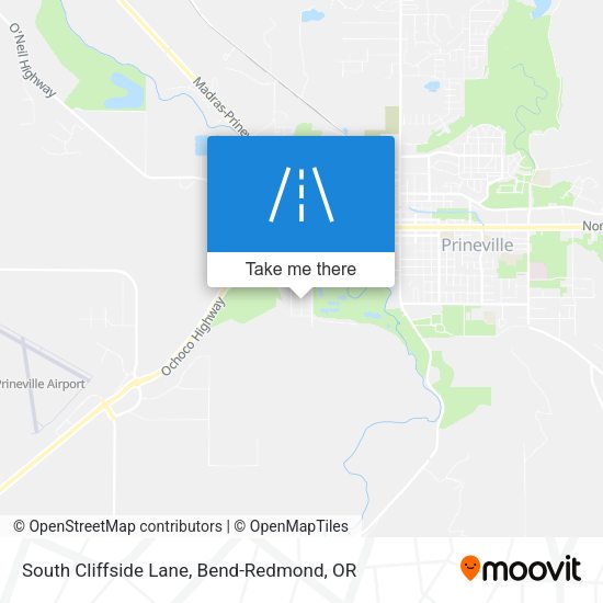 South Cliffside Lane map