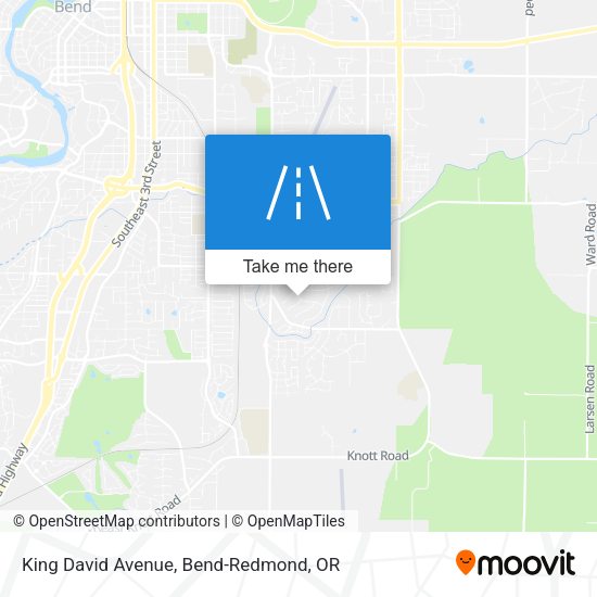 Mapa de King David Avenue