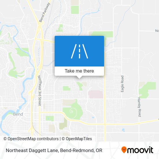 Mapa de Northeast Daggett Lane