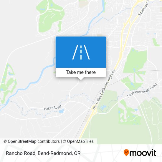 Mapa de Rancho Road