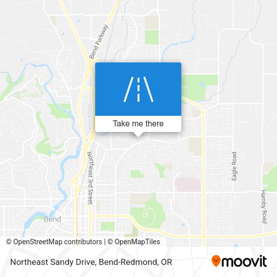 Mapa de Northeast Sandy Drive