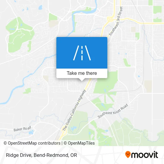 Ridge Drive map