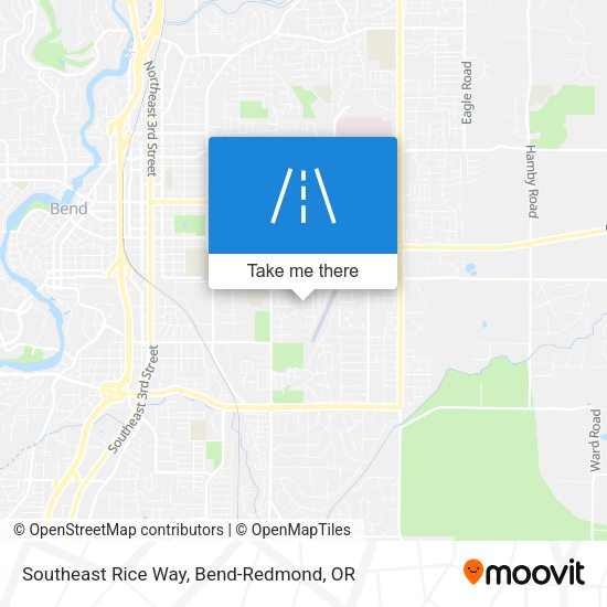 Mapa de Southeast Rice Way
