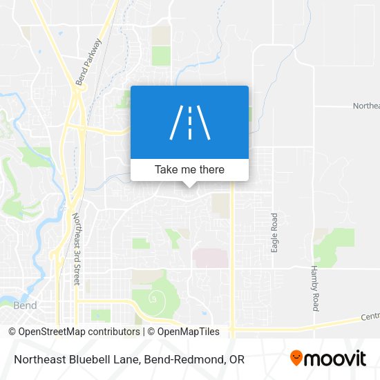 Northeast Bluebell Lane map