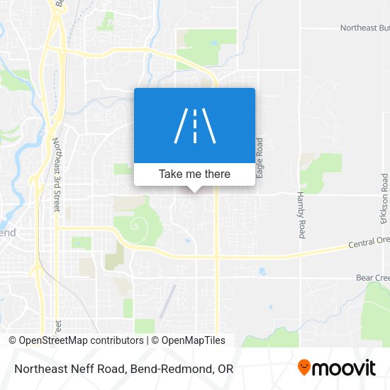 Mapa de Northeast Neff Road
